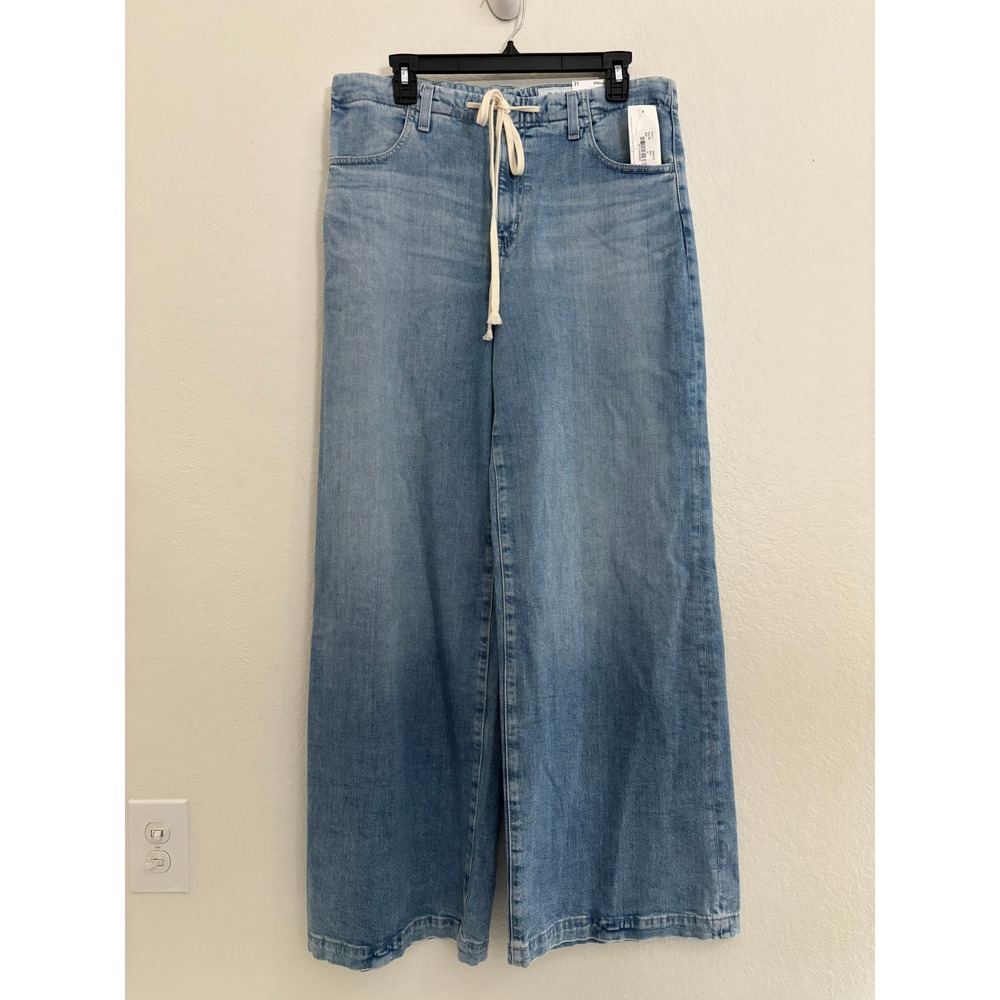 NEW AG Adriano Goldschmied Stella Cinched Drawstring Jeans 31 / 12 - Picture 3 of 8